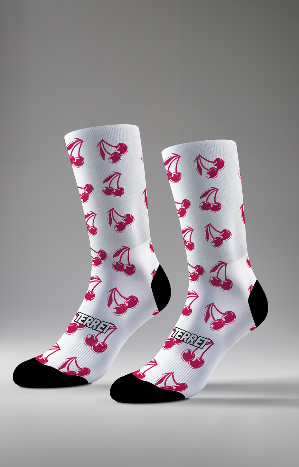 Medias Deportivas con Compresión CHERRY