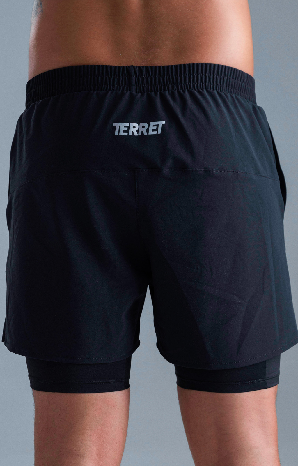 Short con Licra Interna Boost Black Man